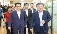 이철우 도지사, 민선 9기 첫 기업인 회동... 에코프로 이동채 창업주 만나